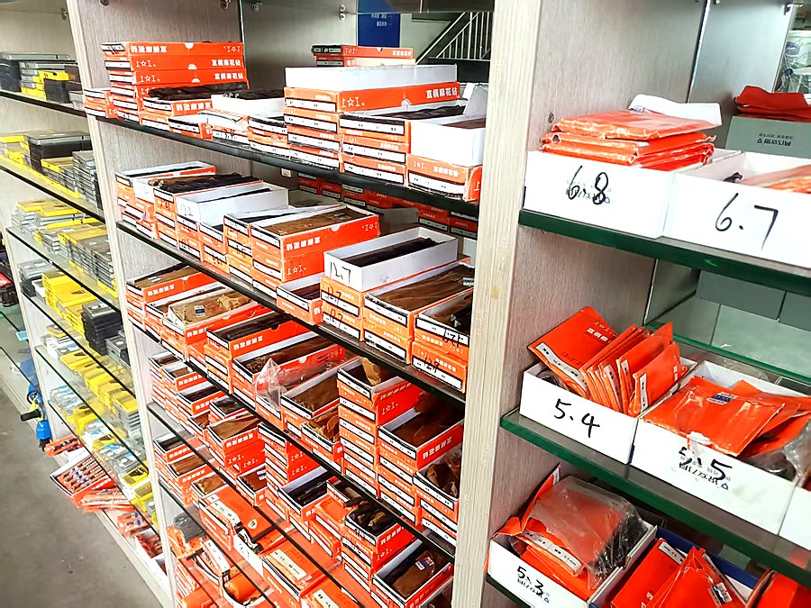 Tooling Stock Shelves